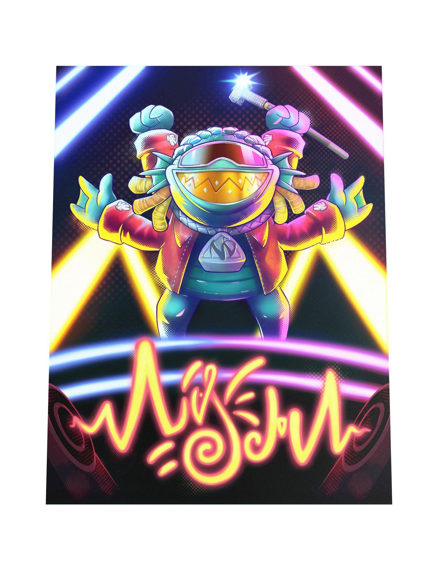 Waveform Band Poster product image (4)