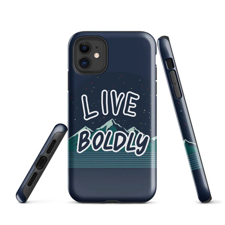Live Boldly iPhone® Tough Case product image (1)