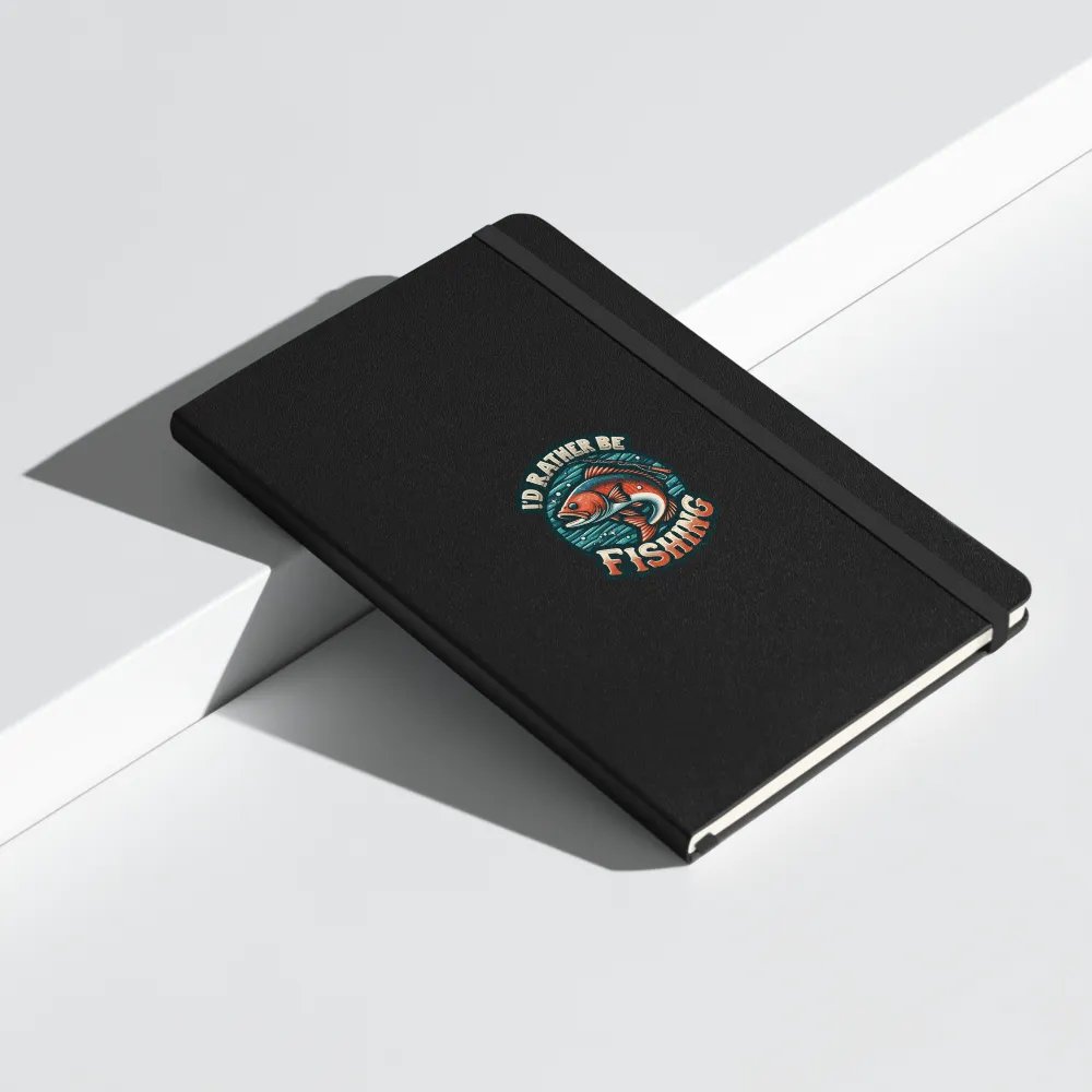 I'd Rather Be Fishing Hardcover Journal product image (9)