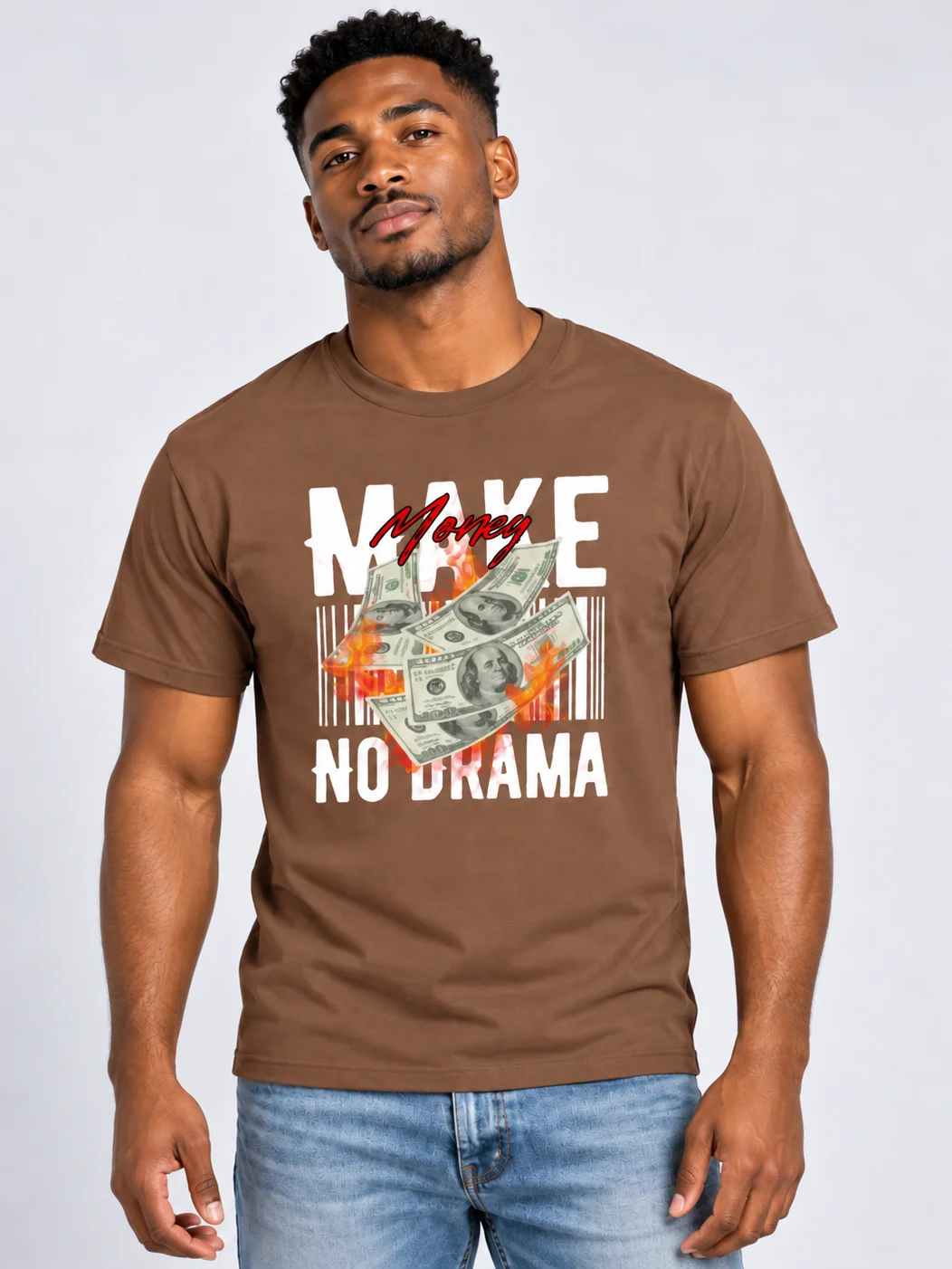 Money on Fire Graphic Tee product image (9)