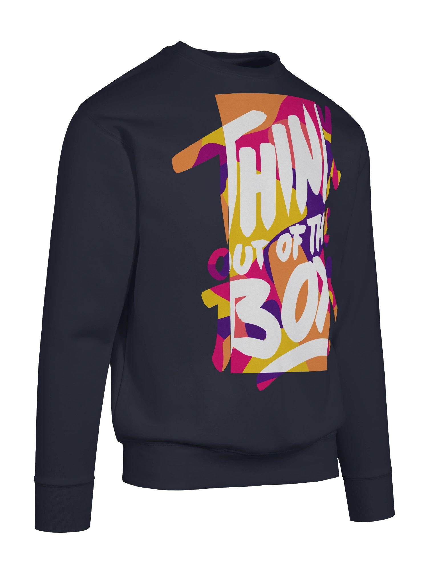 Think Out Of The Box Slogan Streetwear Sweatshirt product image (10)