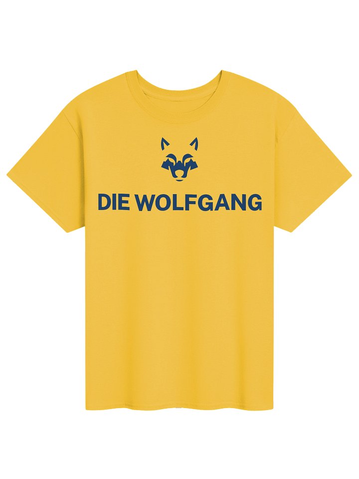 Copy of Die Wolf-Gang Shirt (Gelb) product image (1)