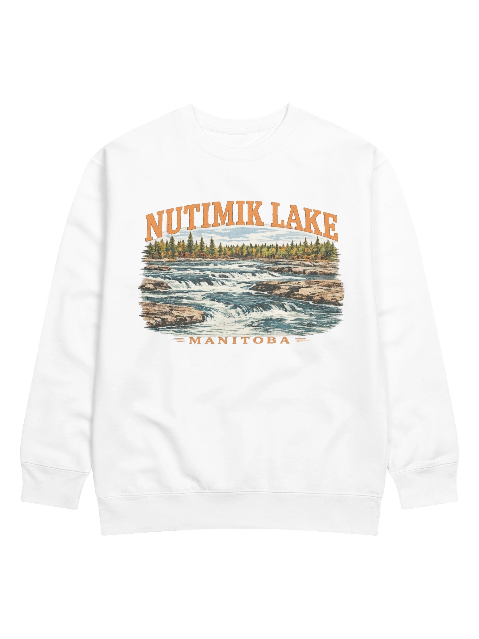 Nutimik Lake Manitoba Crewneck - 100% Cotton Exterior product image (1)