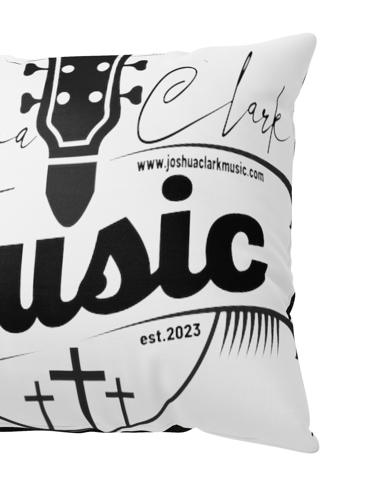Joshua Clark Music_No Cracks In My Armor Duel Sided Pillow product image (3)