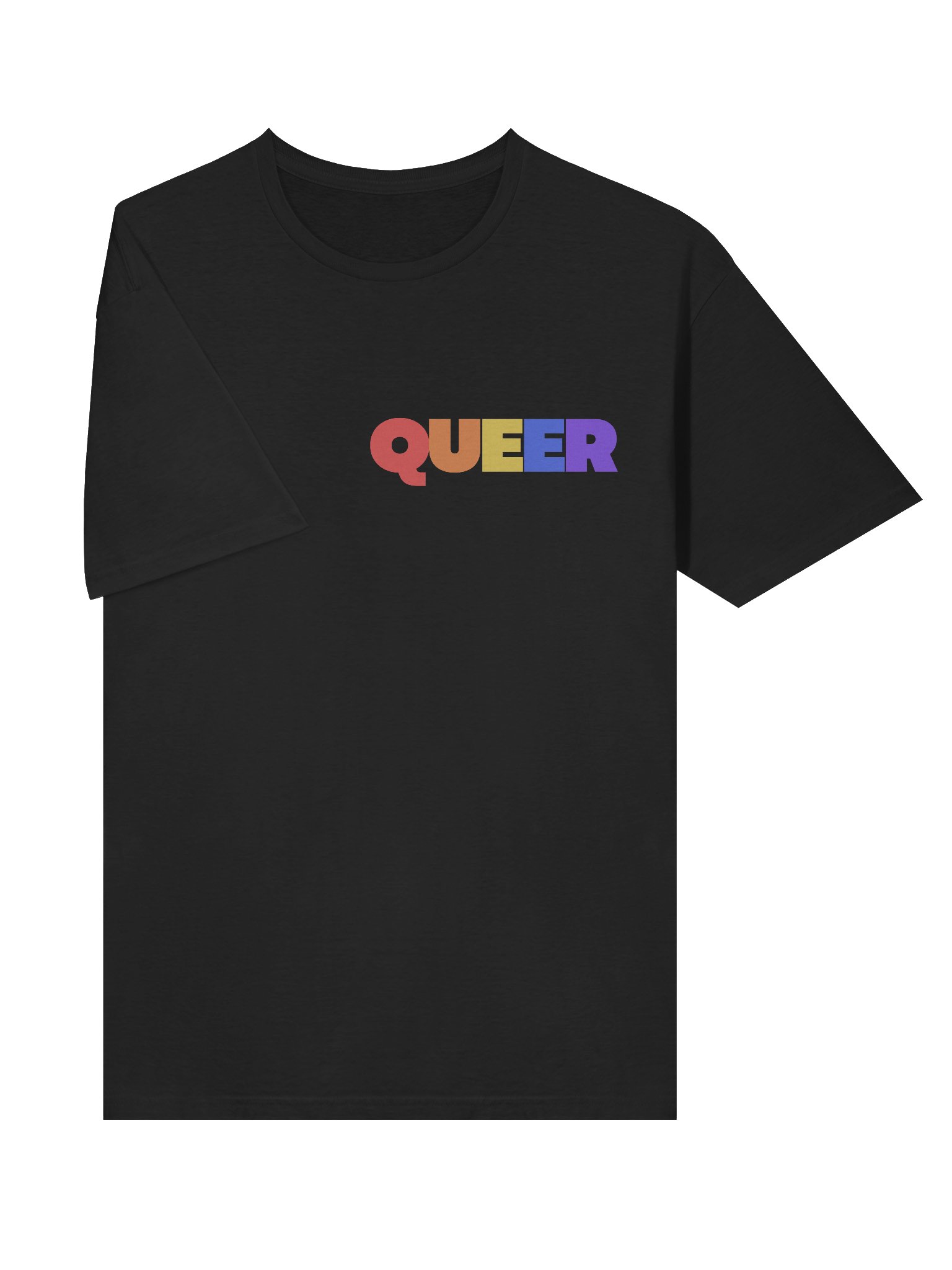Queer text t-shirt product image (5)