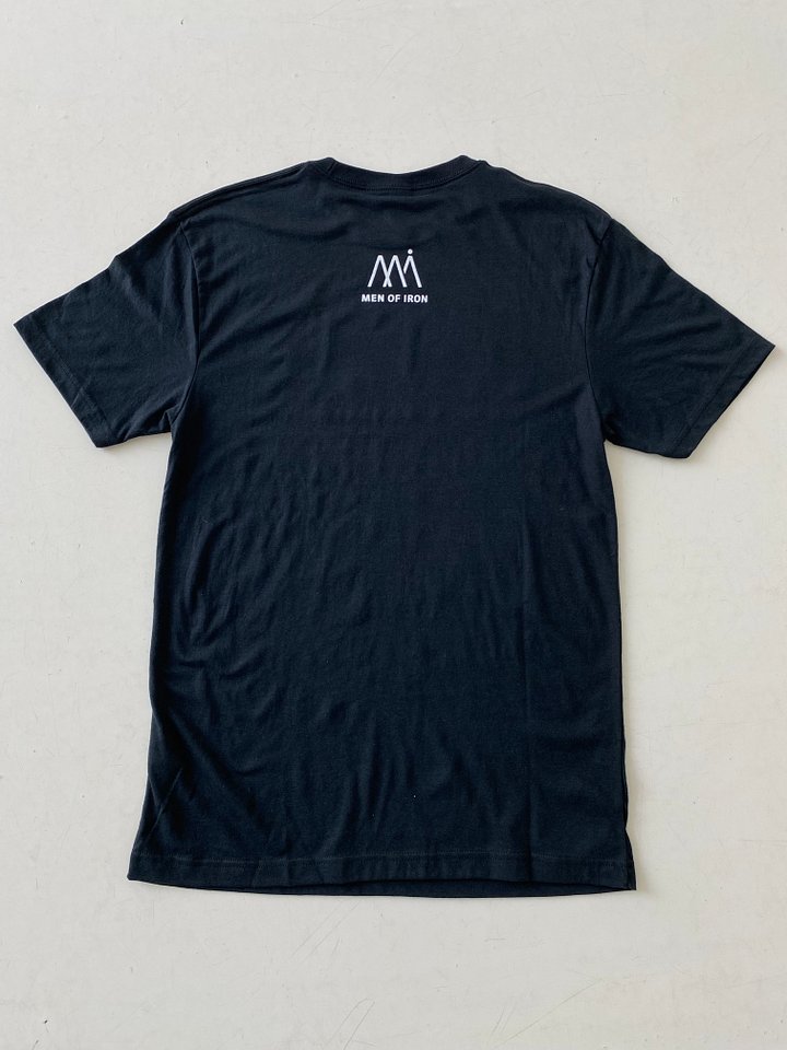 Men of Iron Black IRON SHARPENS IRON T-shirt product image (2)