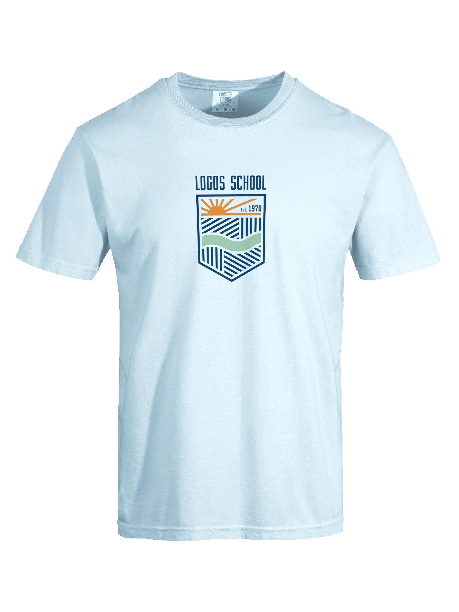 Logos School Crest Tee - Comfort Colors product image (5)