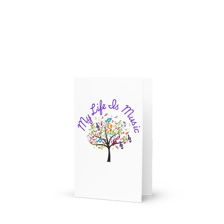 My Life Is Music - The Perfect Card for Music Lovers product image (1)