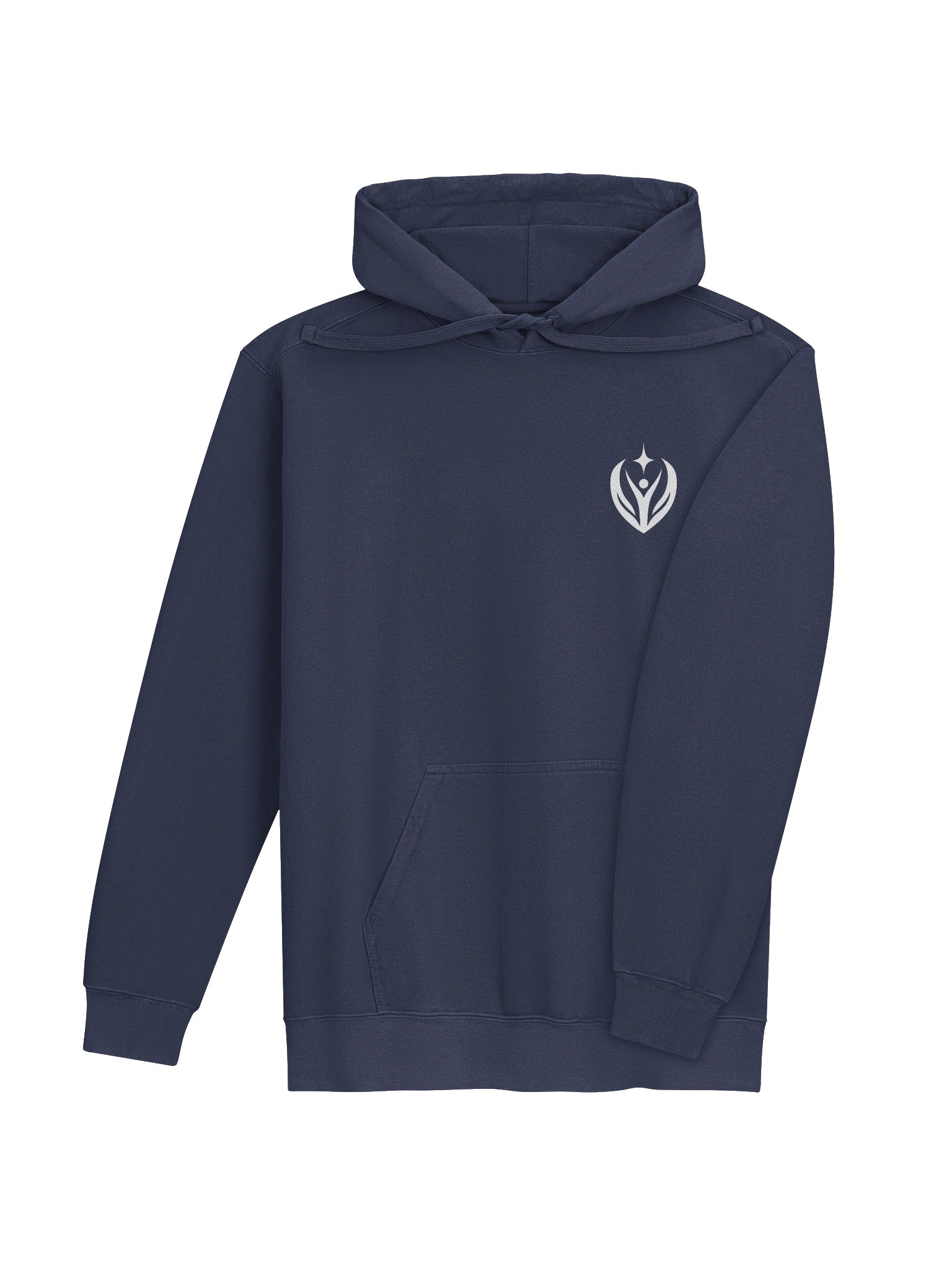 STILL HERE SUPPLY Midnight Emblem Comfort Hoodie product image (15)
