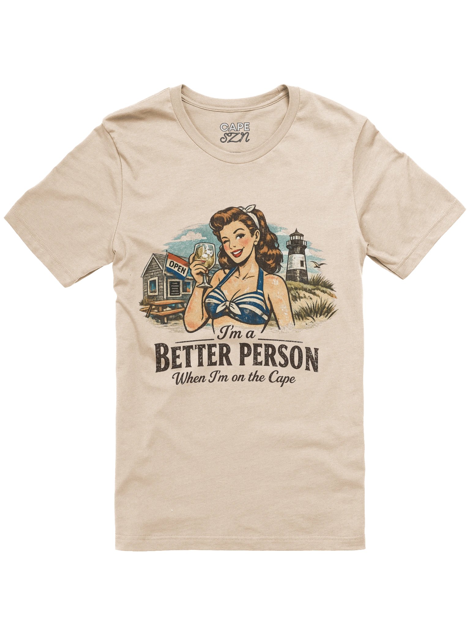 I'm a Better Person on the Cape T-Shirt product image (1)
