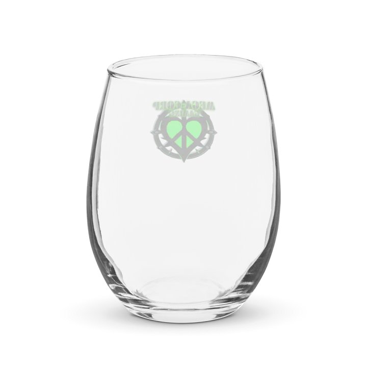 Heartful Peace Stemless Wine Glass product image (2)