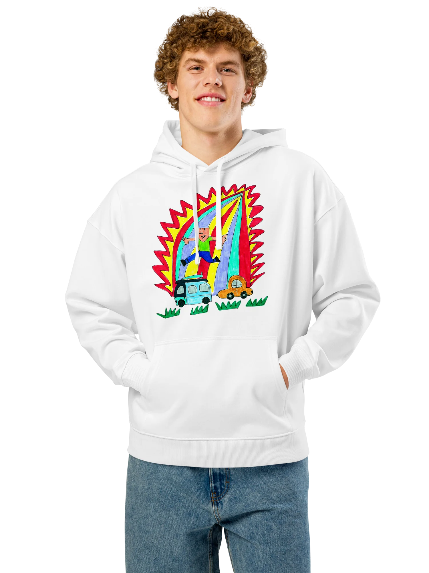 Rays of Freedom Unisex Hoodie product image (7)