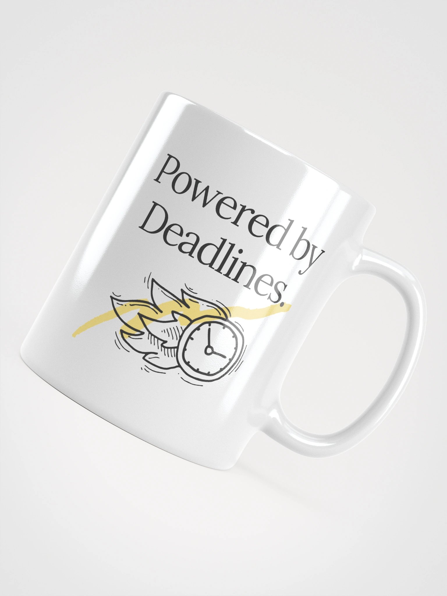 Powered by Deadlines Mug - 11oz product image (5)