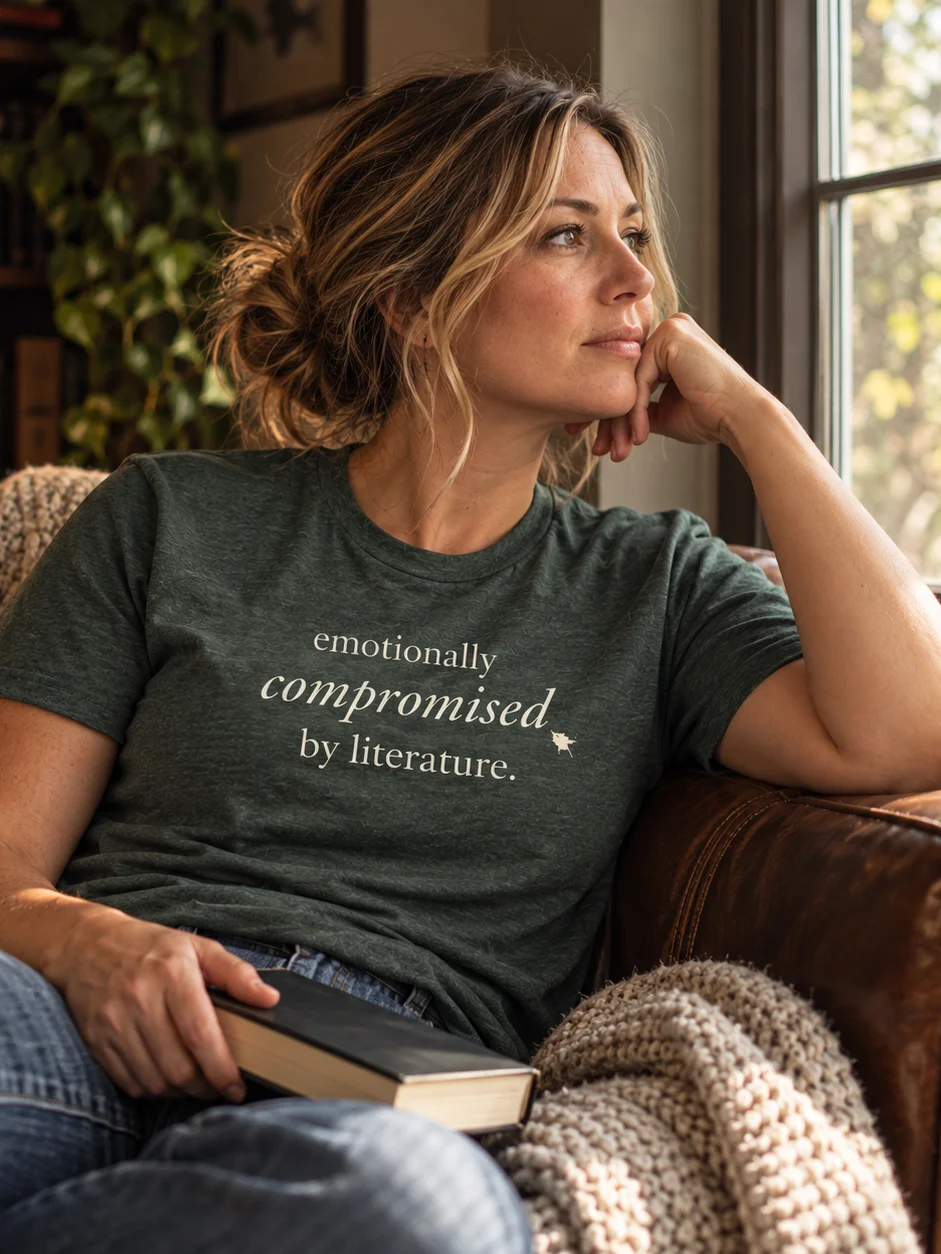 Emotionally Compromised by Literature Tee product image (1)