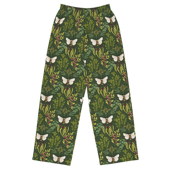 Bees and Foliage Unisex Wide Leg Pant product image (1)