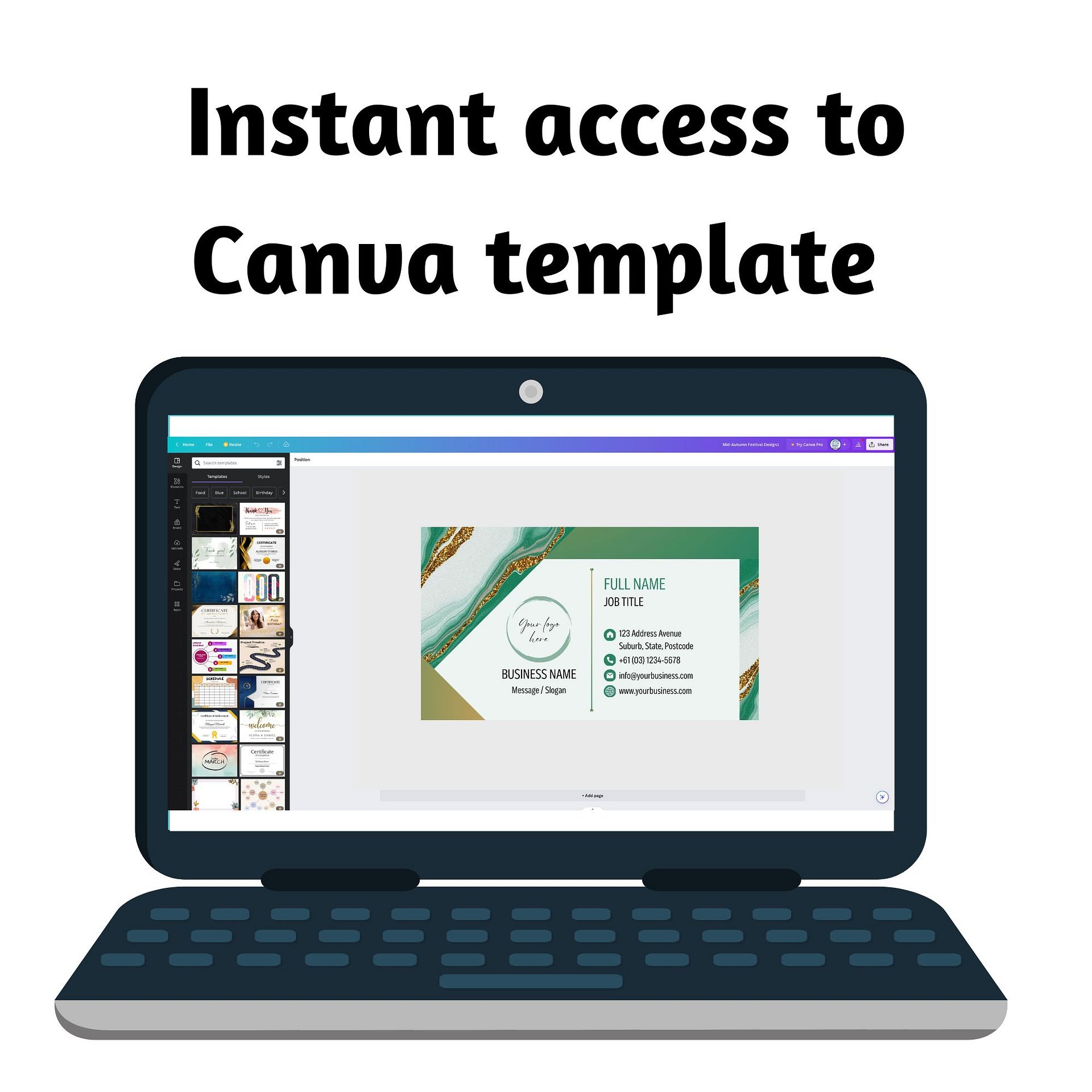 Esmeralda - Business Card Template product image (6)