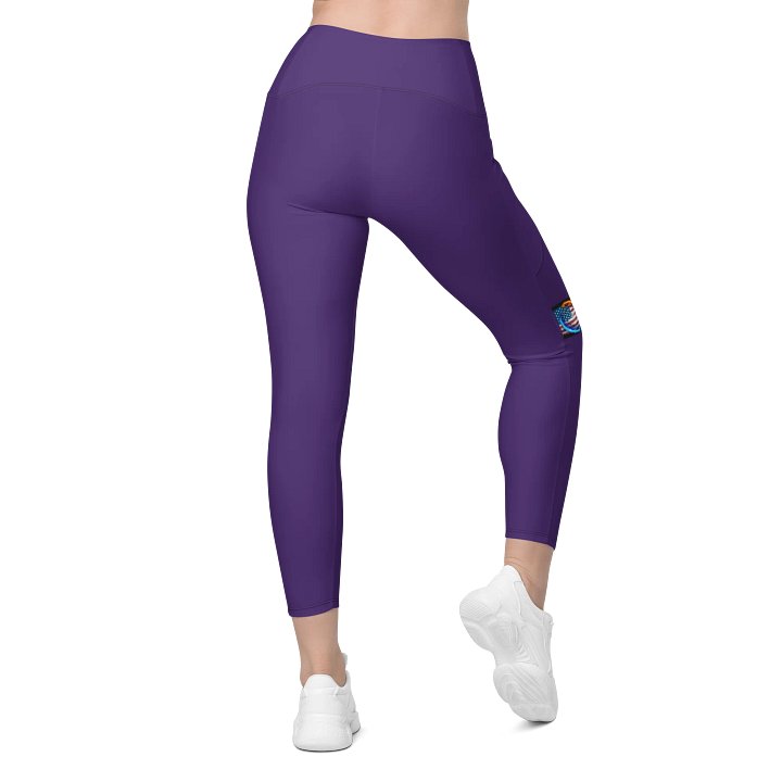 Leggings w pockets small logo product image (2)