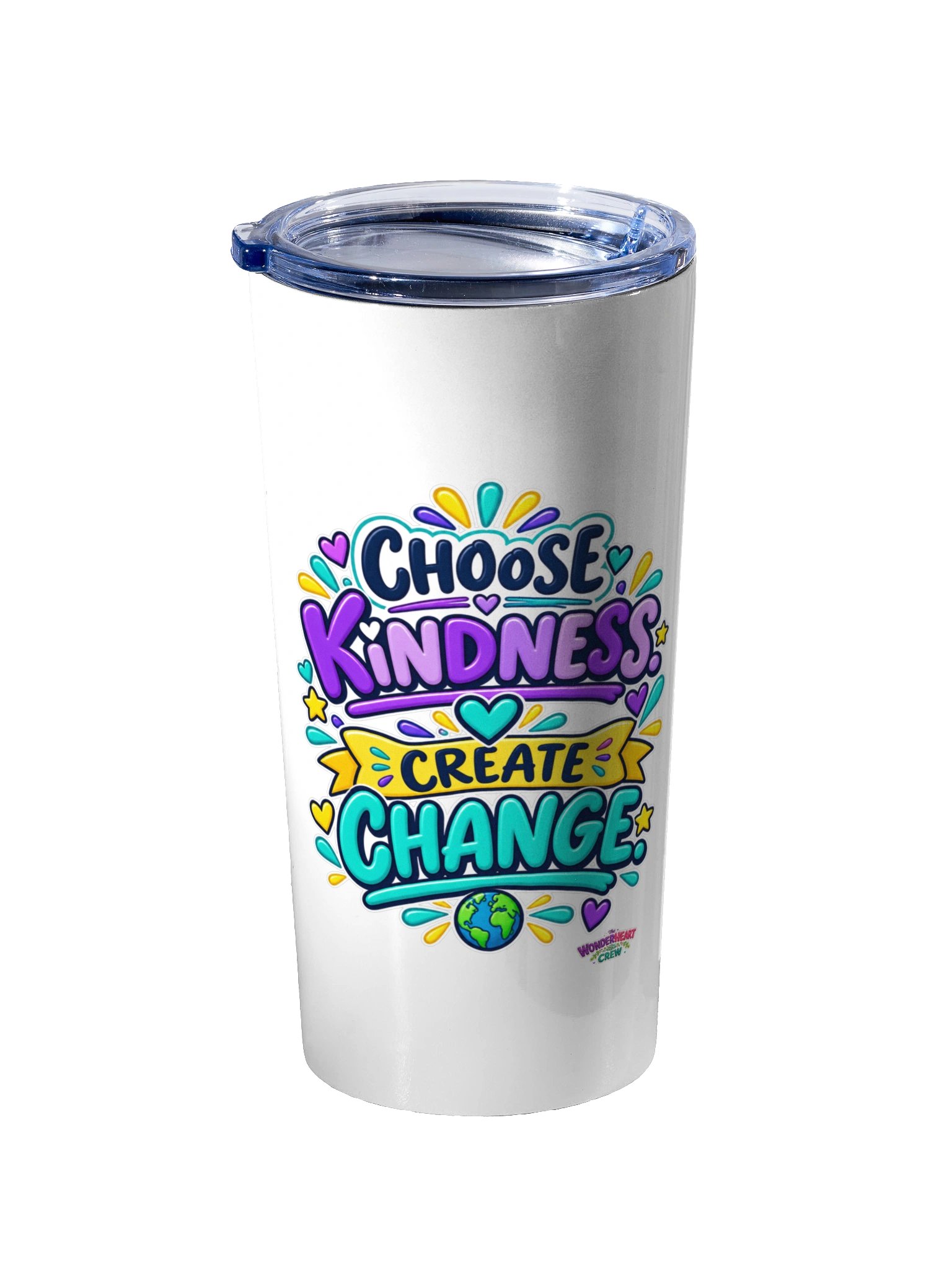 20oz Stainless Steel Inspirational Tumbler - Choose Kindness. Create Change. product image (2)