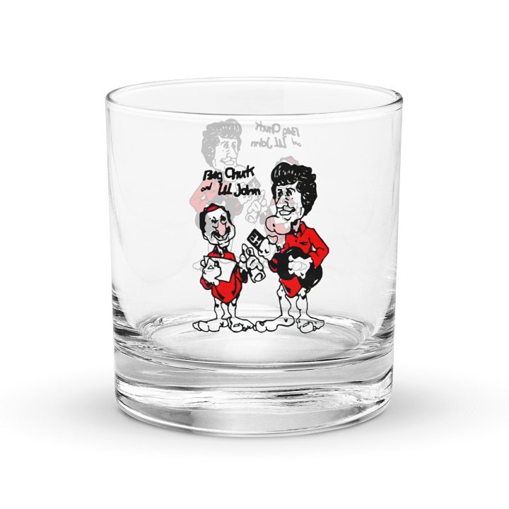 Big Chuck & Lil John Rocks Glass product image (1)
