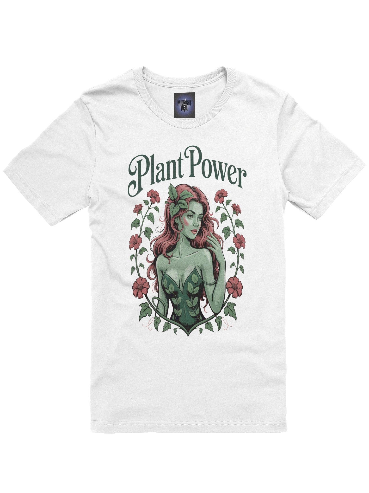 Verdant Dominion: Poison Ivy Plant Power T-Shirt product image (3)