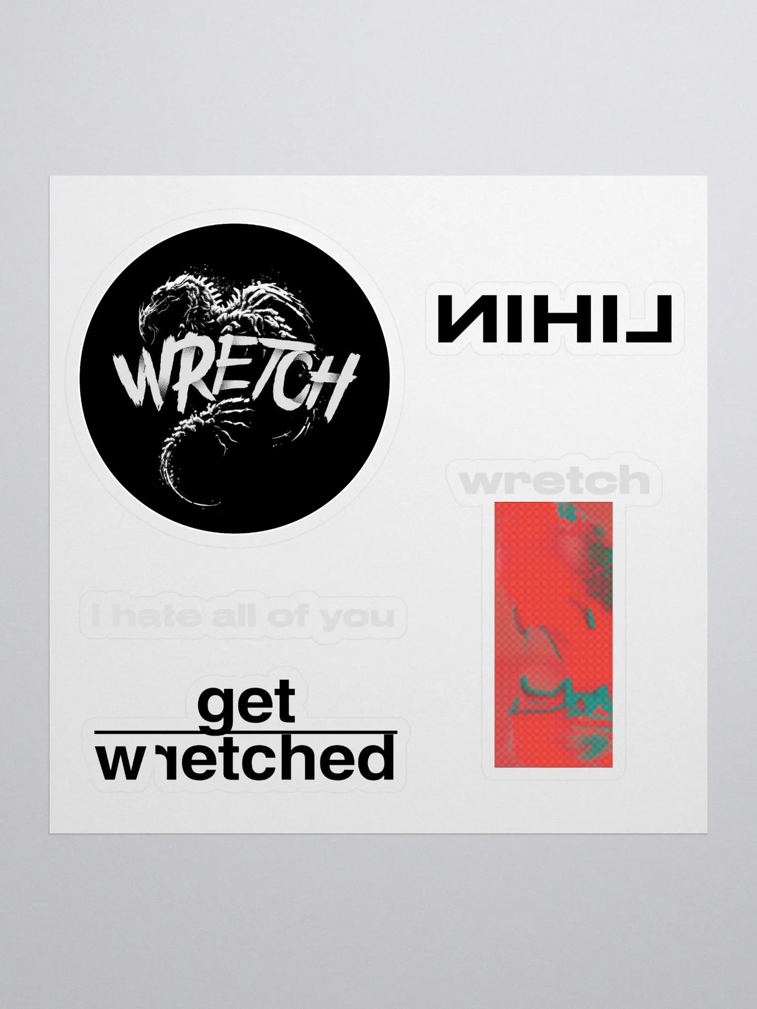 WRETCH Sticker Pack 5