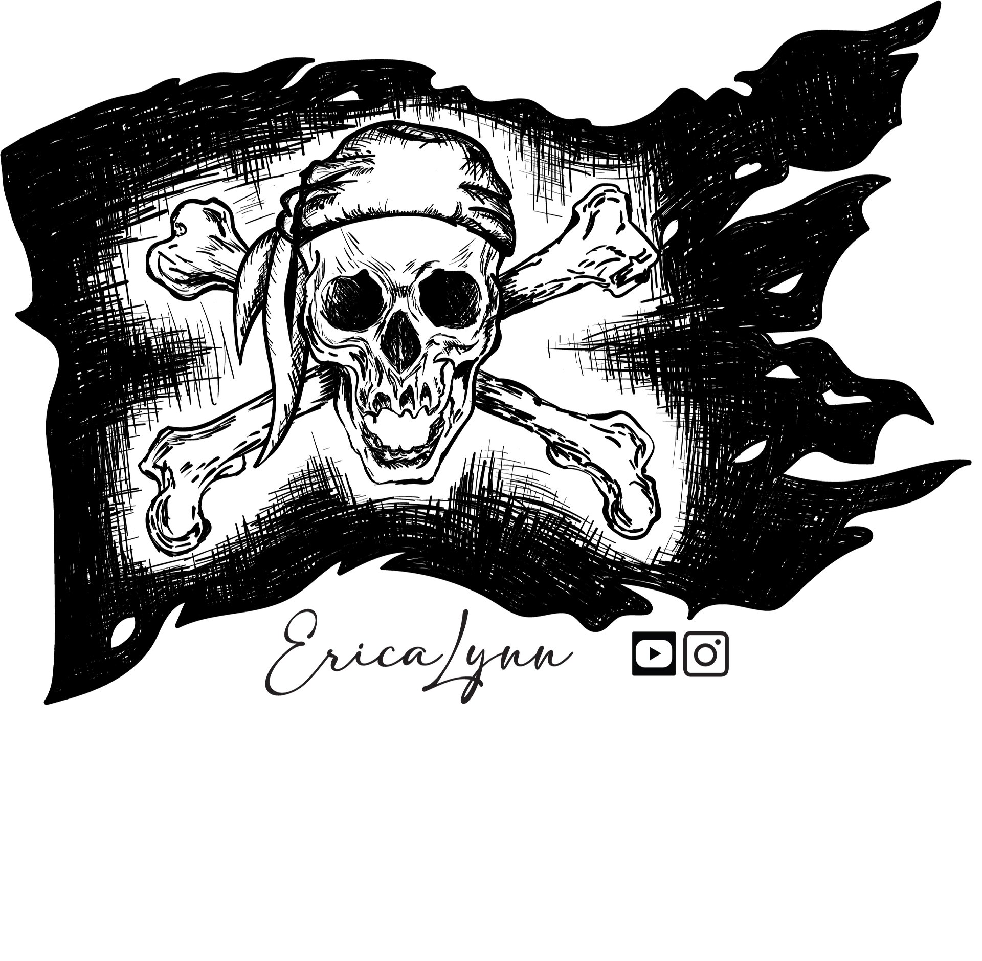 Pirate Flag Magnet product image (1)