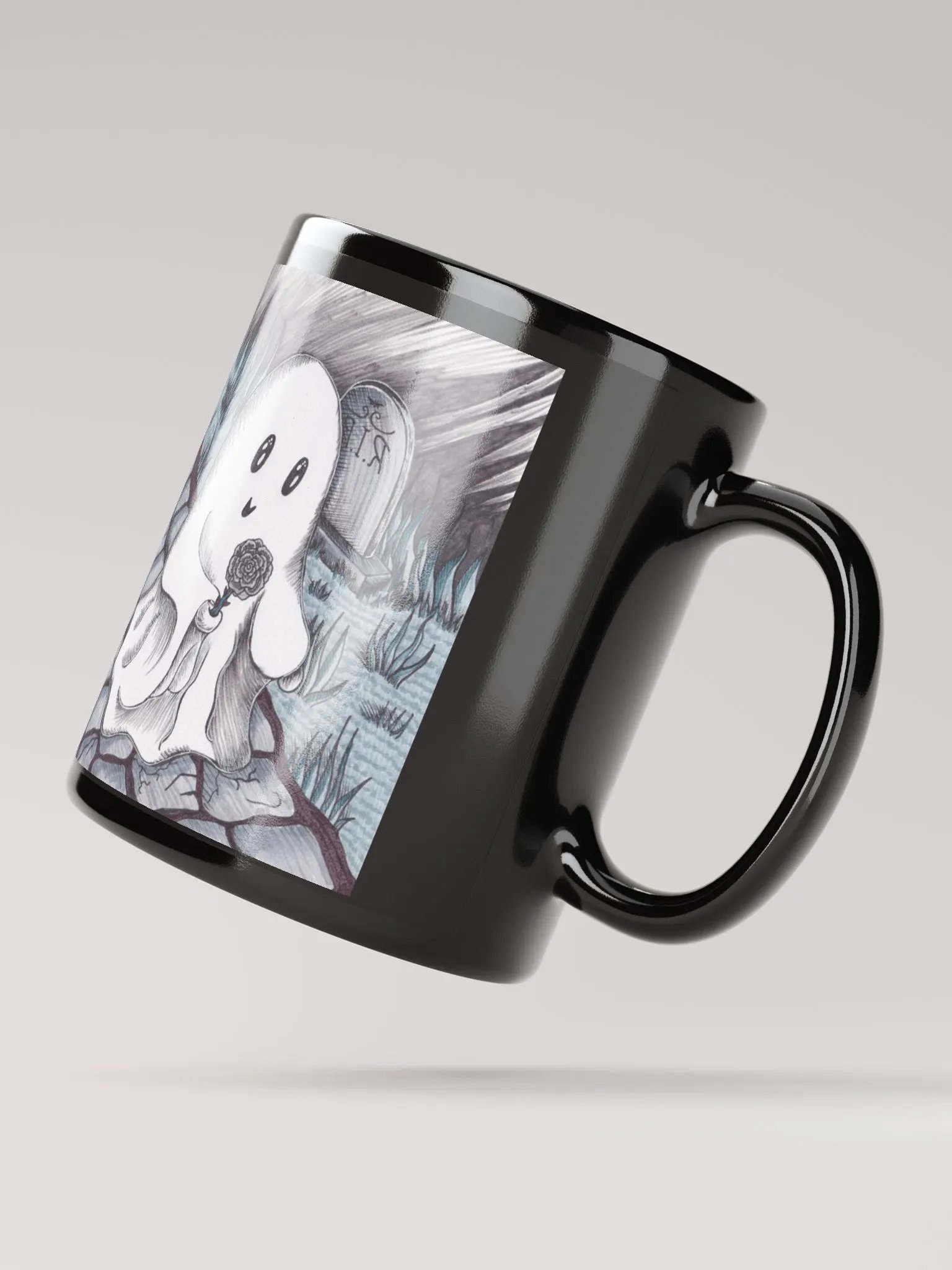 Rose Ghost Mug product image (3)