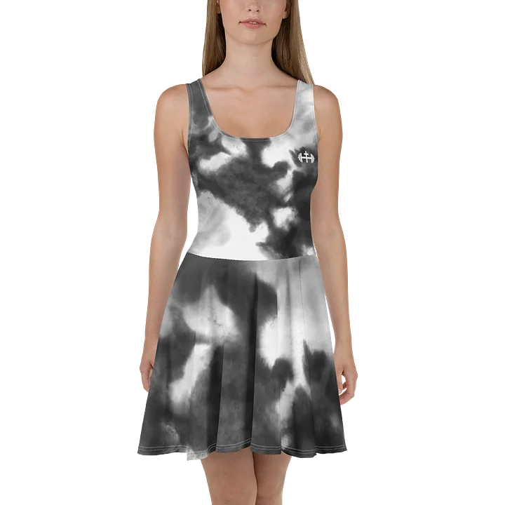 His House Womens Performance Dress - B&W Tie Dye product image (2)