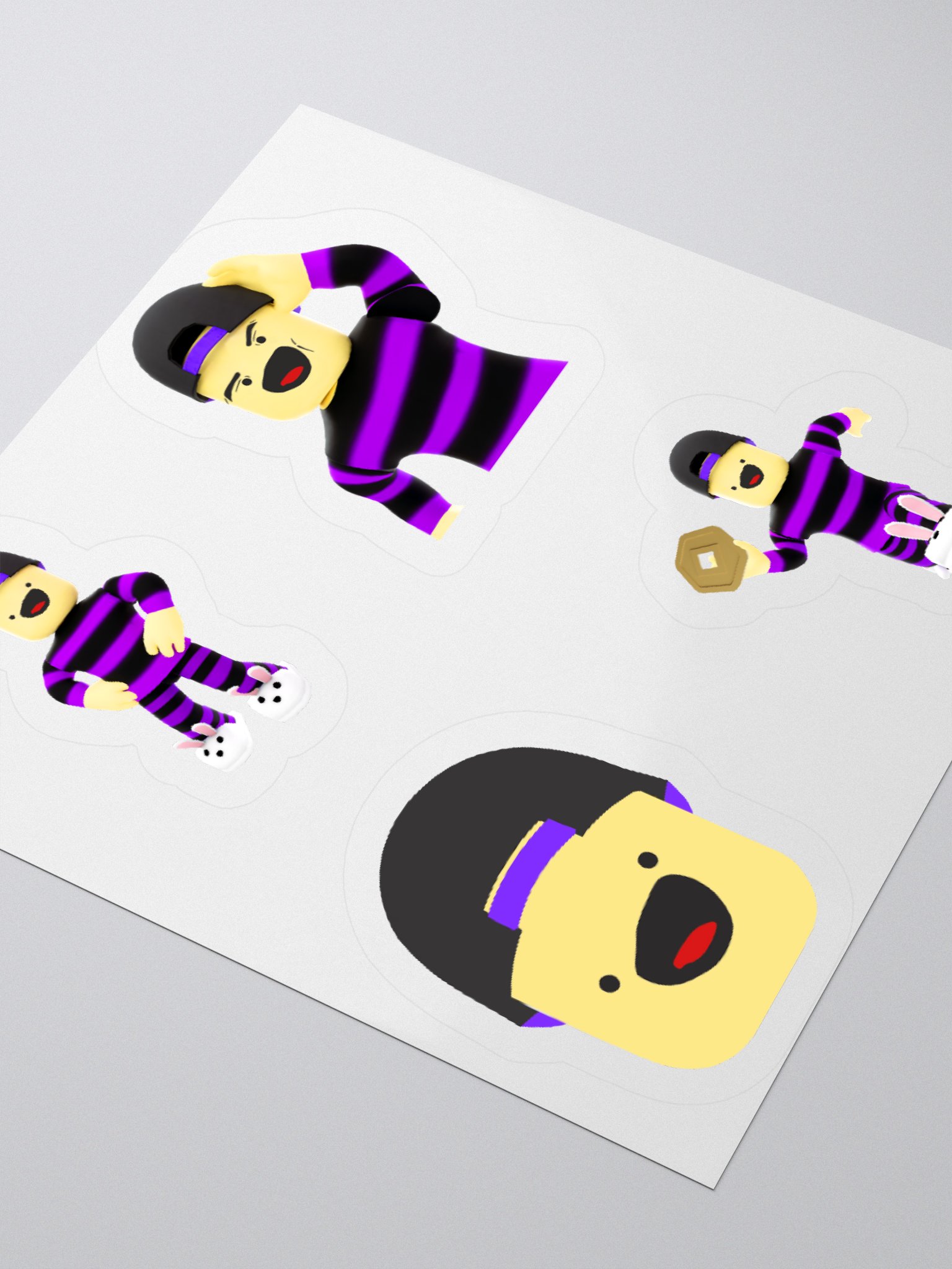 KuttyPlayz Sticker Sheet product image (8)