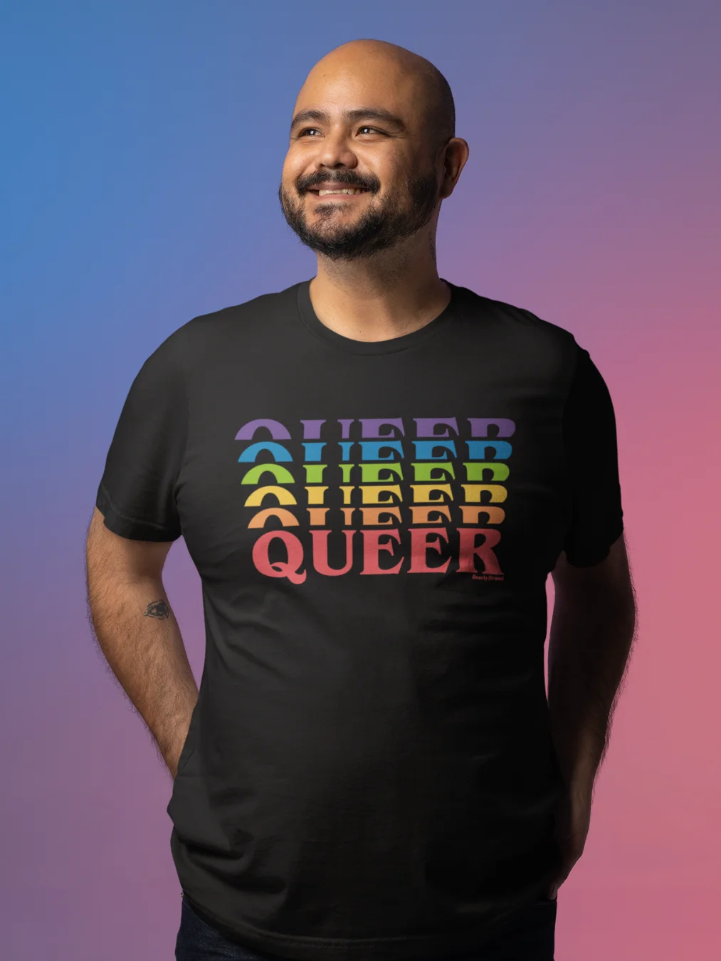 Rainbow Queer Vibes T-Shirt product image (3)