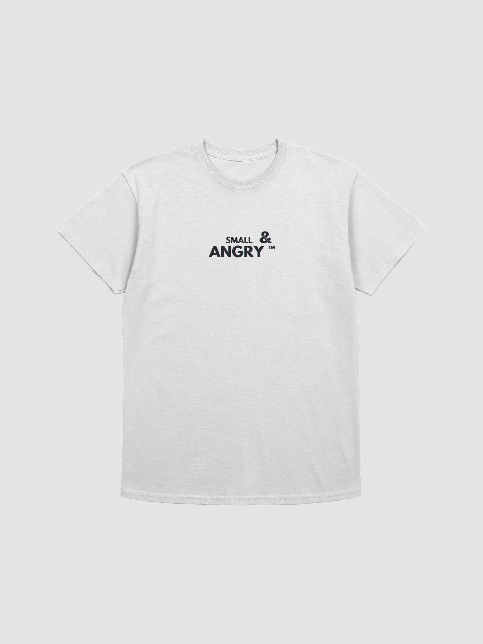 Small & Angry™ T - Black Text product image (5)