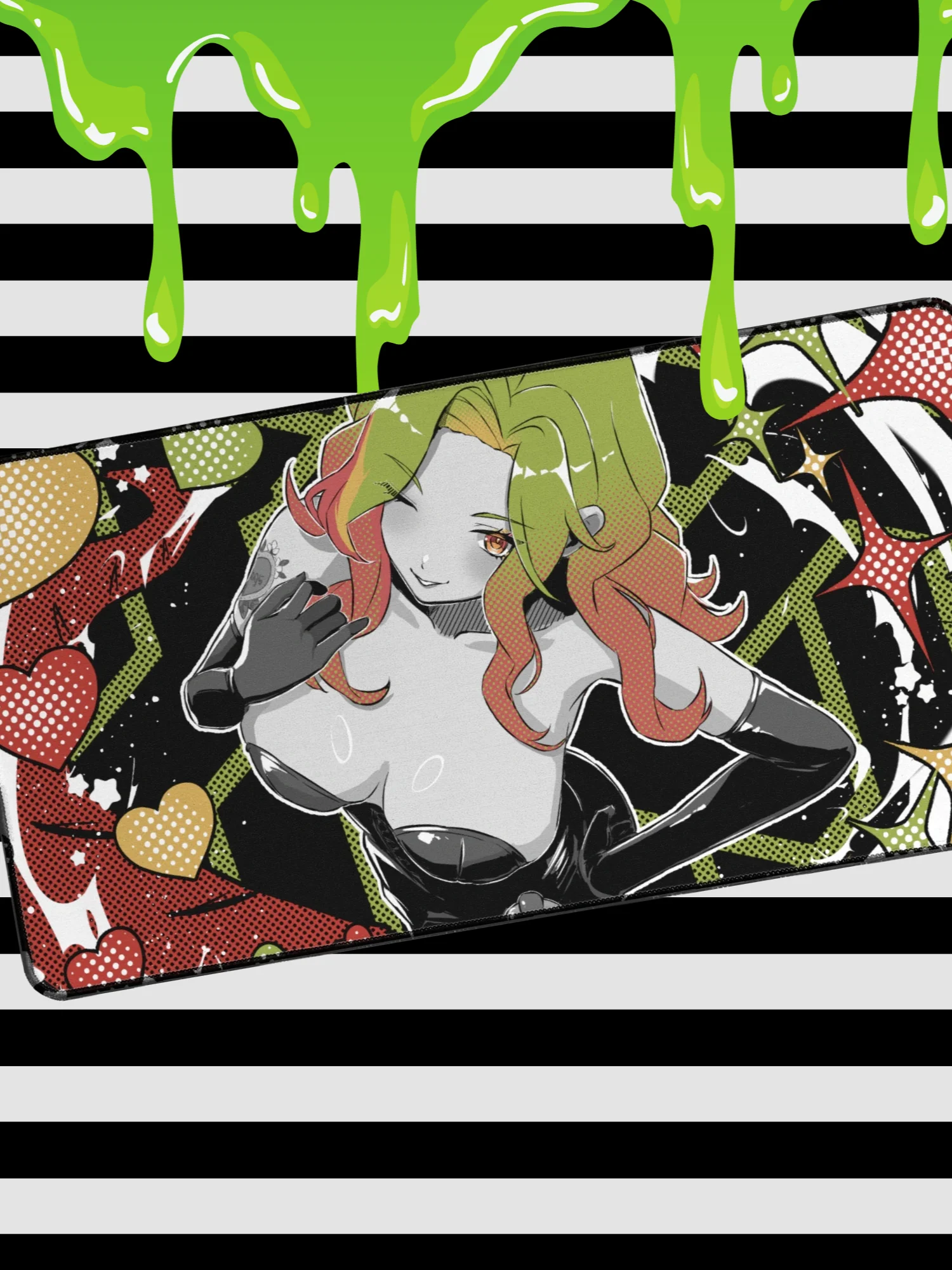 Goth Mommy Neon Nights Desk Mat product image (1)