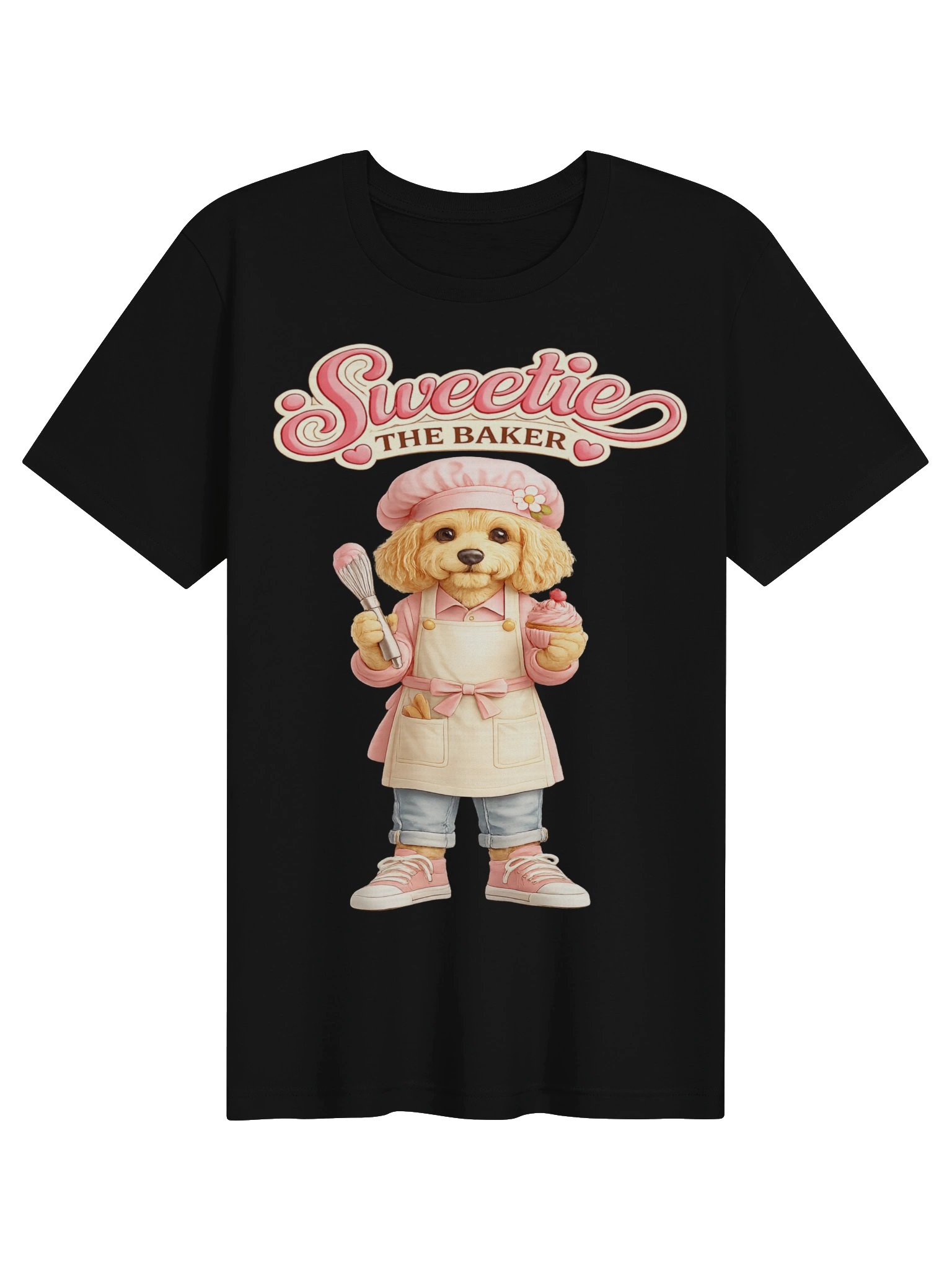 Sweetie the Baker Dog Adult Tee product image (1)
