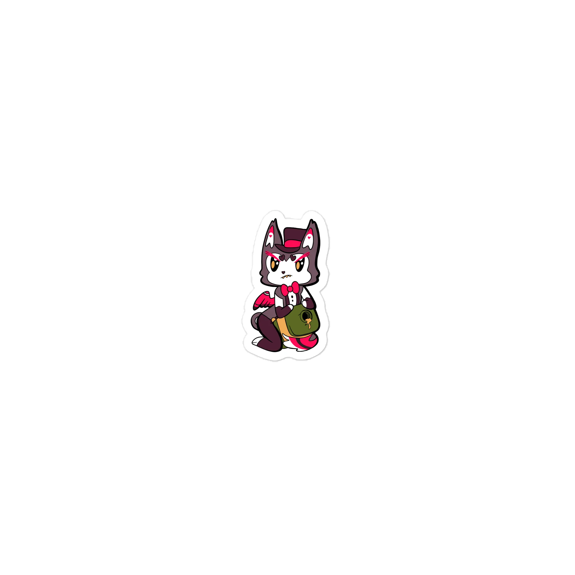 Husk the Cat Die-Cut Stickers product image (1)