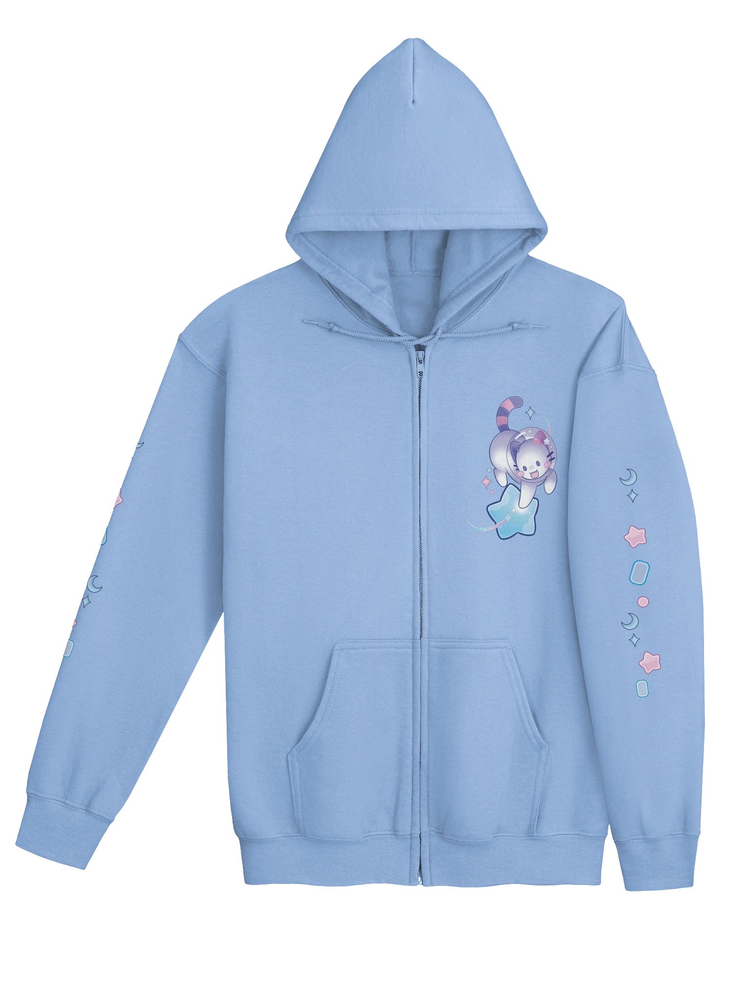 CandiCat Astro Cat 2026 Zip Hoodie product image (23)