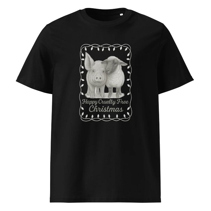 Happy Cruelty Free Christmas T-Shirt product image (1)