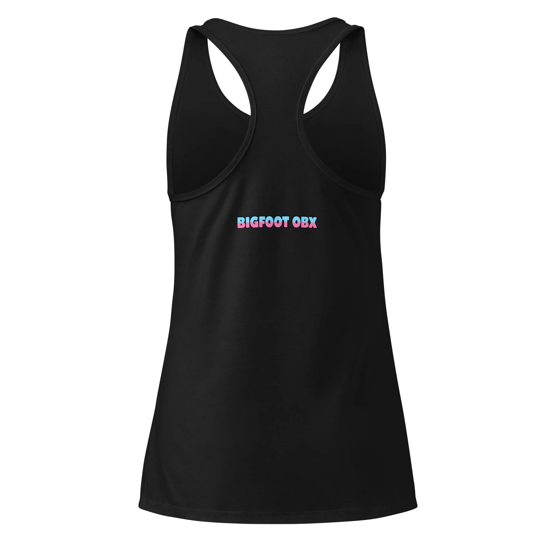 Destination Bigfoot Bronco Retro-Inspired Next Level Women's Racerback Tank Top (Multi Color Options) product image (6)
