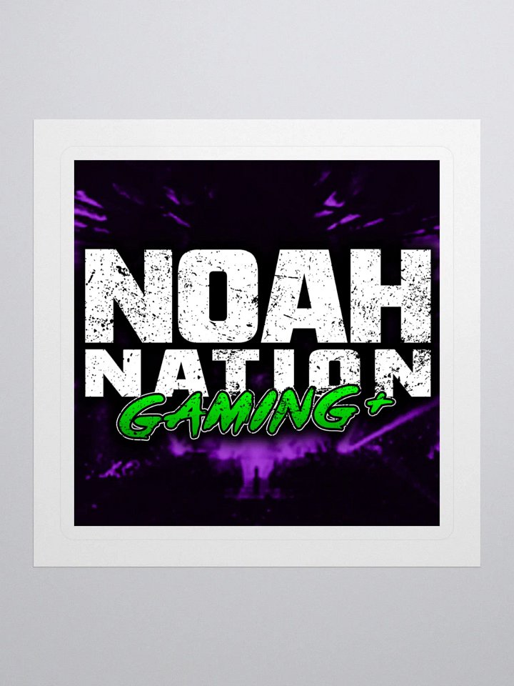 Noah Nation Gaming+ Sticker product image (1)