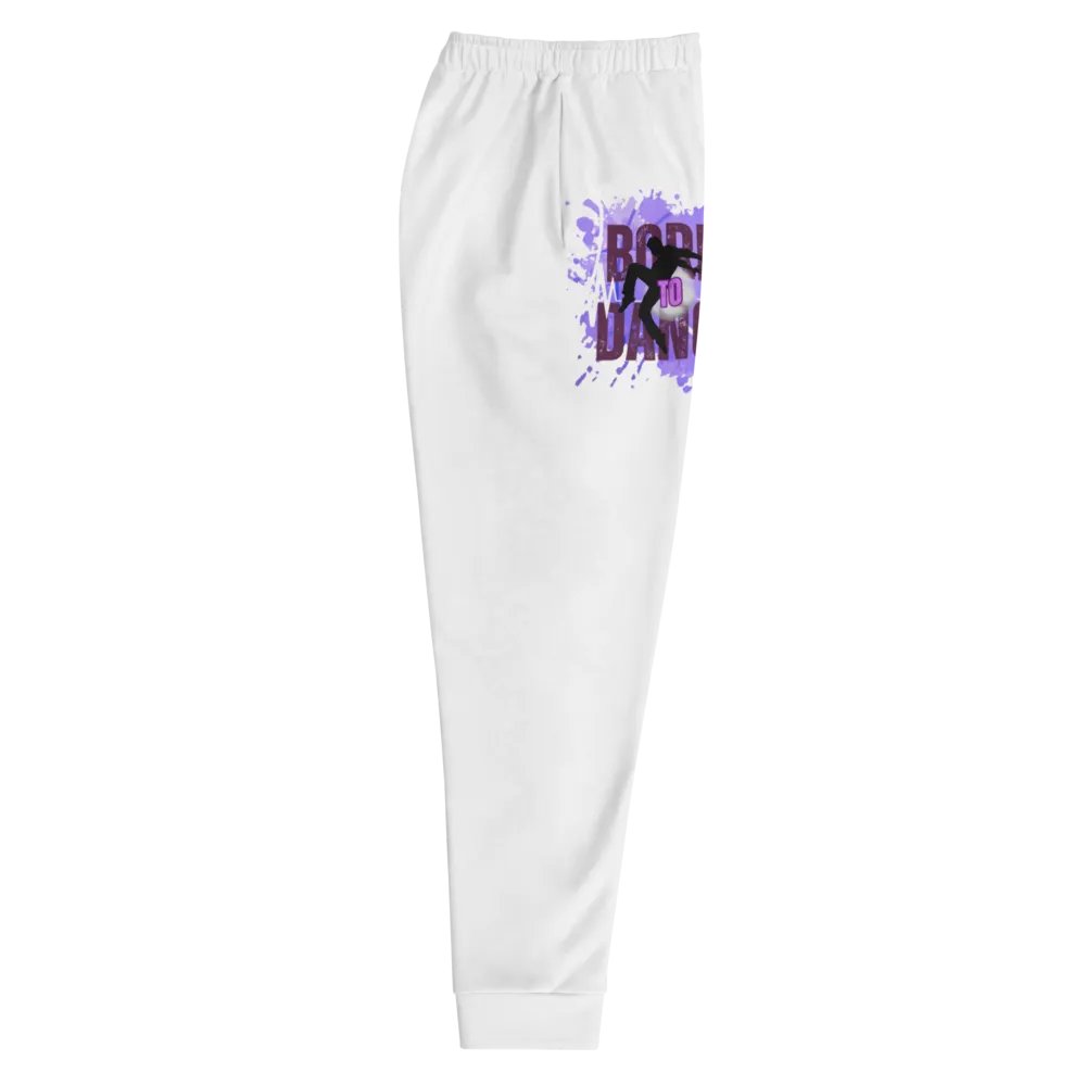 Dynamic Born to Dance His Silhouette Wave Men's Joggers product image (4)