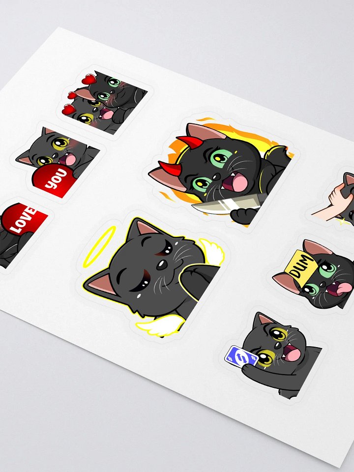 ASHvsEVILBREAD Emote Sticker Set product image (2)
