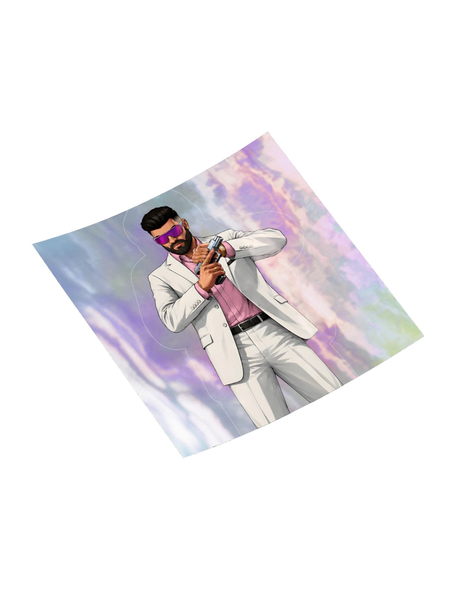 Droppo Escobar Locked and Loaded Sticker product image (4)