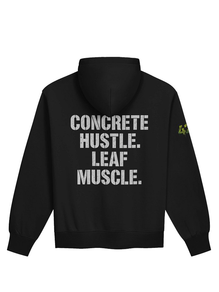 Rising Sons™ Concrete Hustle. Leaf Muscle. Oversized Premium Hoodie product image (6)