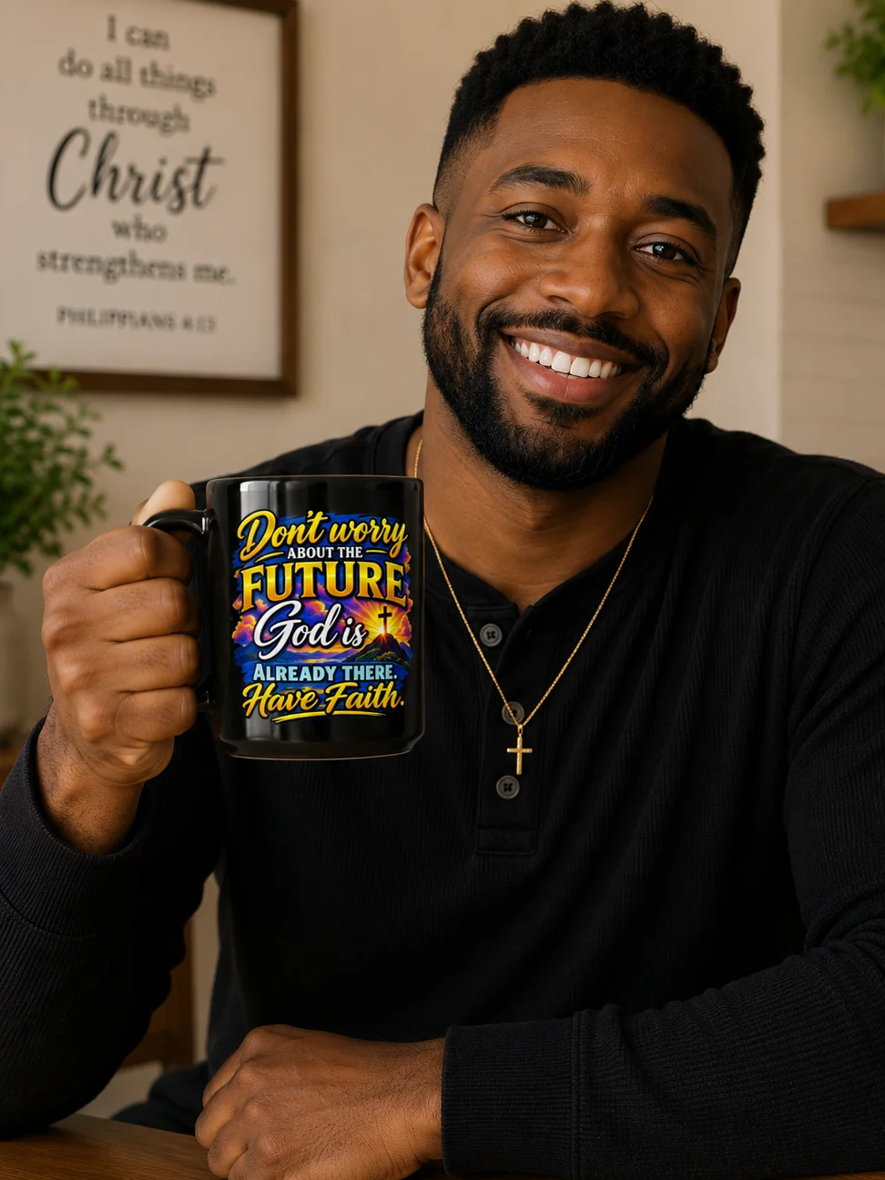Black Glossy Mug product image (2)