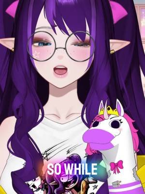 Is this a new level of loneliness or just a level of desperation to manifest her overlord into reality? Tune in August 1st and find out for yourself! #vtuber #indievtuber #sockpuppet #mascot #unicorns