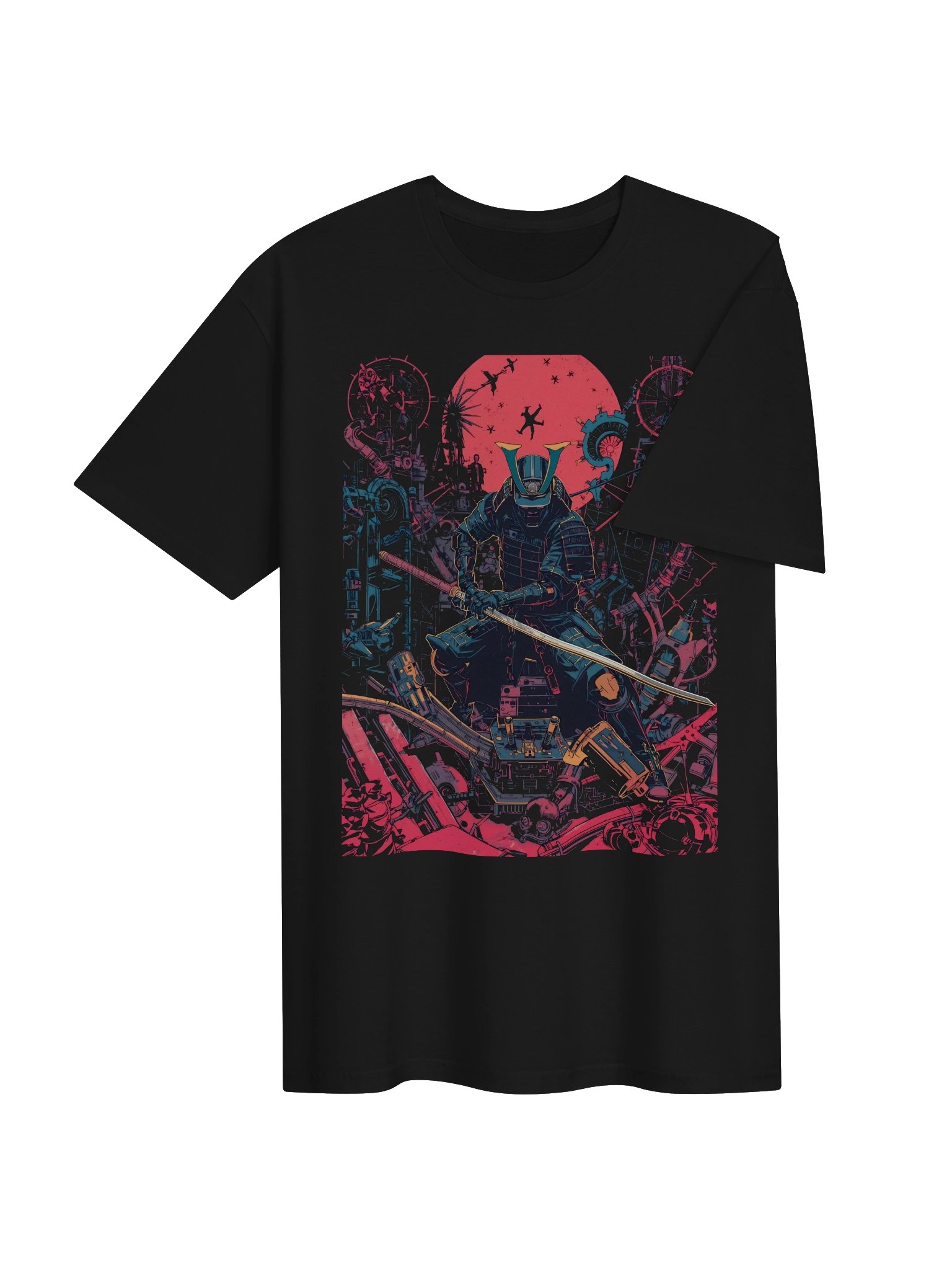 Samurai of Cyber Chaos T-Shirt product image (3)