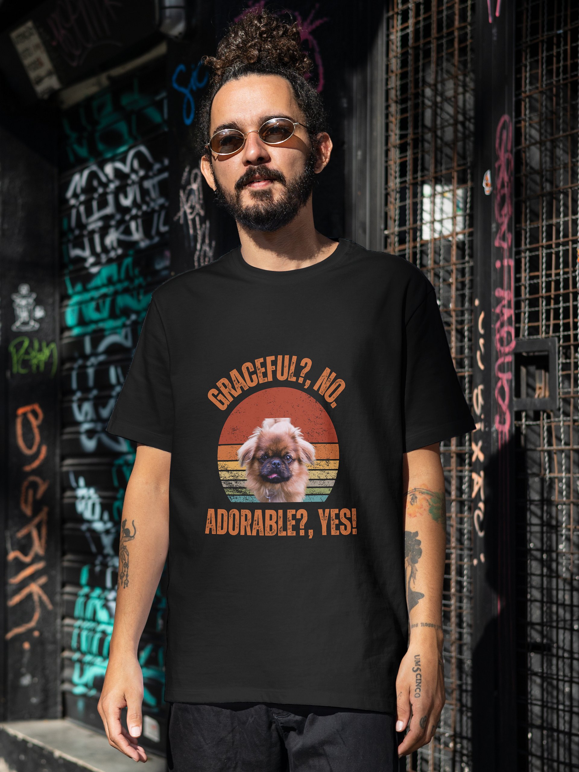 Gracefully Adorable Pekingese T-Shirt product image (4)