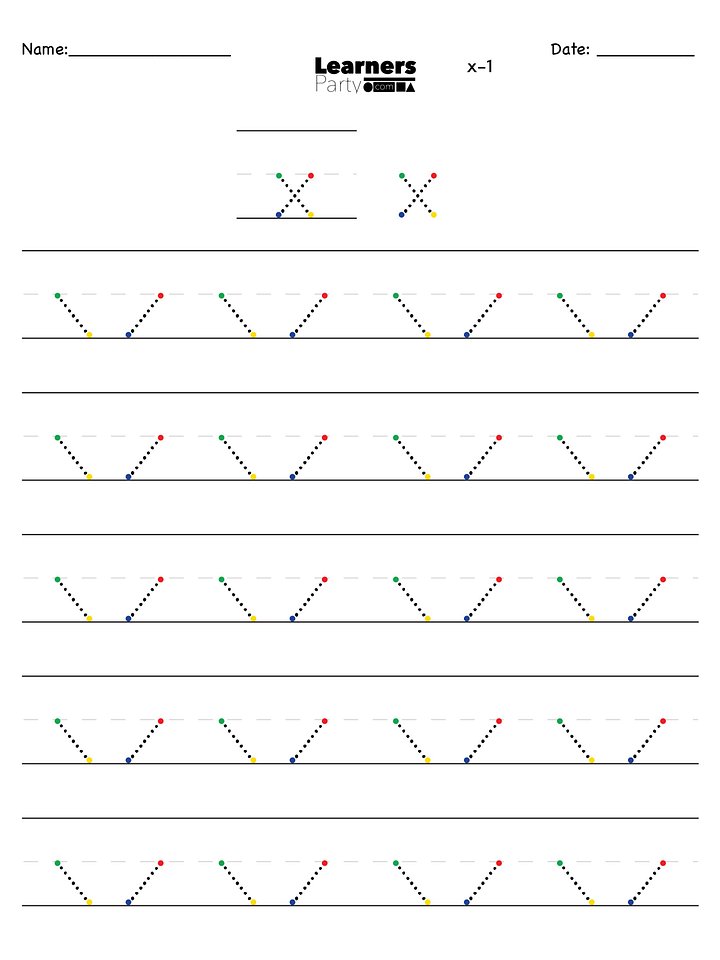X/x - New Digital Product Progressive Letter Builder product image (1)