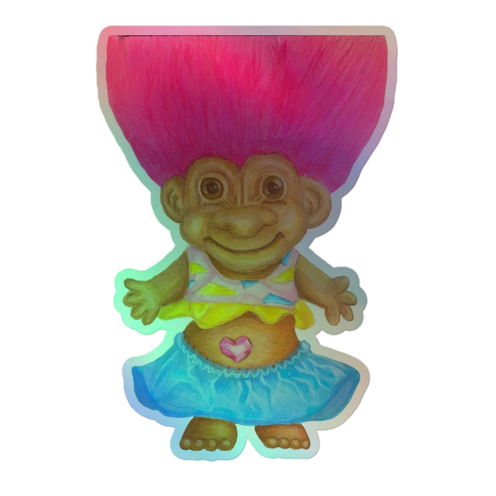 Treasure Troll Holo Sticker product image (1)