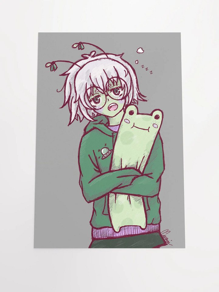 Sleepy Hoodie Rhaps Mini-Poster product image (1)