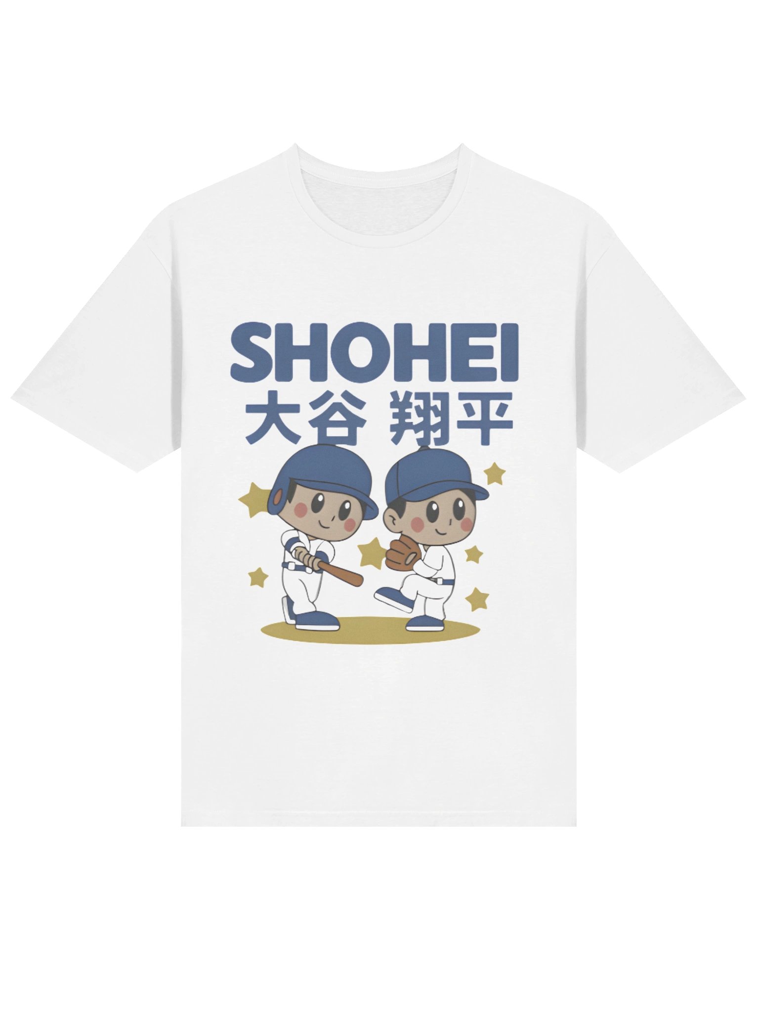 Shohei Ohtani Superstar Cartoon Baseball MLB Shirt product image (2)